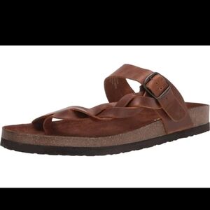 NWB White Mountain Crawford Leather Sandals